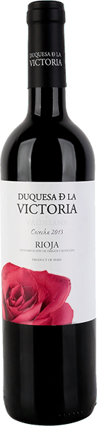 Вино Duquesa de la Victoria, Rioja Joven 0.75 л