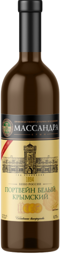 Изображение товара Портвейн Крымский Белый