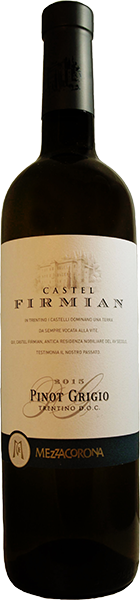 Вино Trentino DOC Castel Firmian Pinot Grigio 0.75 л