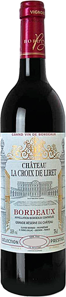 Вино Chateau Croix de Liret, Bordeaux АОС 2016 0.75 л