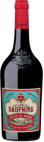 Изображение товара Вино Cotes du Rhone Les Dauphins Reserve 0.75 л красное сухое Франция