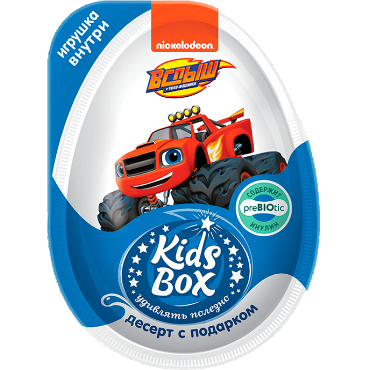 Kids Box ВСПЫШ десерт с подарком