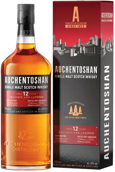 Изображение товара Виски Виски Auchentoshan 12 лет в п/у Изображение товара Виски Виски Auchentoshan 12 лет в п/у