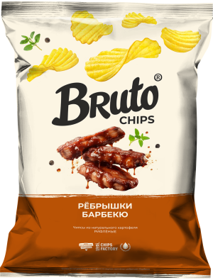 Изображение товара Чипсы Bruto NPC Рёбрышки барбекю