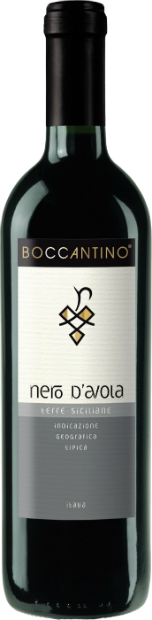 Вино Boccantino Nero d'Avola, Terre Siciliane IGT 0.75 л