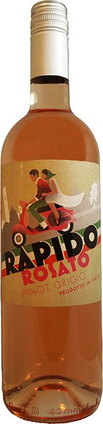 Вино Rapido Rose Pinot Grigio Pavia 0.75 л