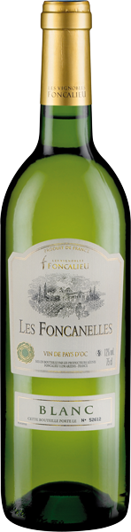 Вино Les Foncanelles Blanc Vin de Pays d’Oc, 2015 0.75 л