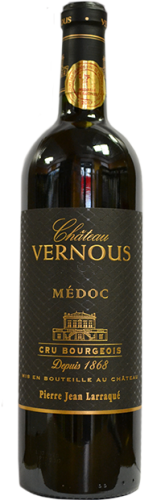 Изображение товара Вино Château Vernous Medoc Cru Bourgeois 0.75 л красное сухое Франция