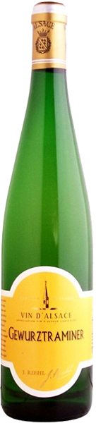 Вино Julien Riehl, Gewurztraminer, Alsace AOP 0.75 л