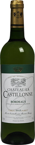 Вино Chateau La Castillonne Bordeaux AOC 0.75 л