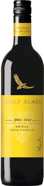 Вино Wolf Blass, Yellow Label Shiraz 0.75 л