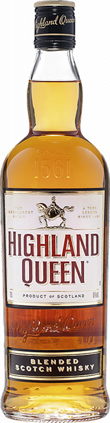 Виски Highland Queen Blended Scotch Whiskey, 3-летней выдержки 0.7 л