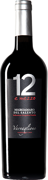Вино 12 e Mezzo, Negroamaro del Salento IGP 0.75 л