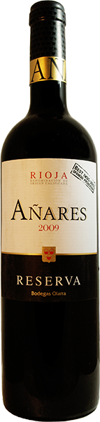 Вино Rioja DOC Anares Reserva 0.75 л