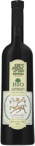 Вино Saperavi Bio 0.75 л