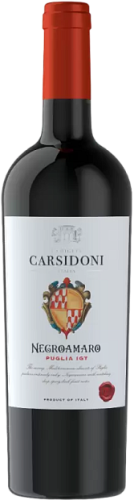 Вино Carsidoni Negroamaro Puglia IGT  л