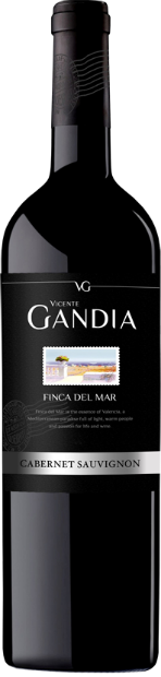Вино Utiel-Requena Vicende Gandia Finca del Mar Cabernet Sauvignon 0.75 л