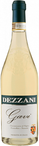 Изображение товара Вино белое Gavi DOCG Dezzani 0.75 л, полусухое, 12.5% крепости