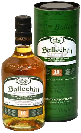 Виски Ballechin 10 летней выдержки, в подарочной упаковке 0.7 л