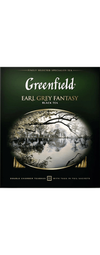 Чай Greenfield Earl Grey Fantasy tea bag 200g