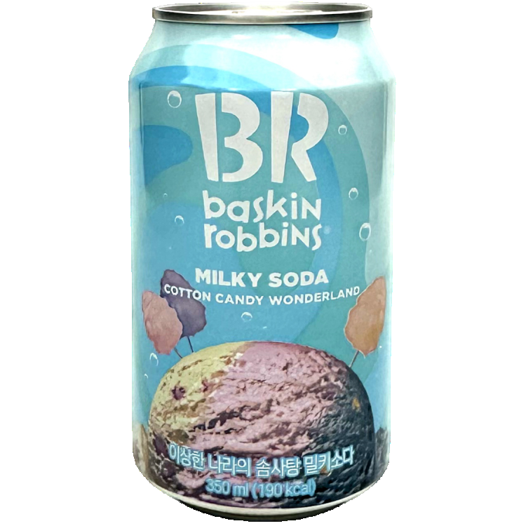 Baskin Robbins Milky Soda Cotton Candy Wonderland