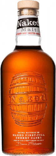 Изображение товара Виски The Naked Malt односолодовый, 0.7 л, 40% крепости, Шотландия