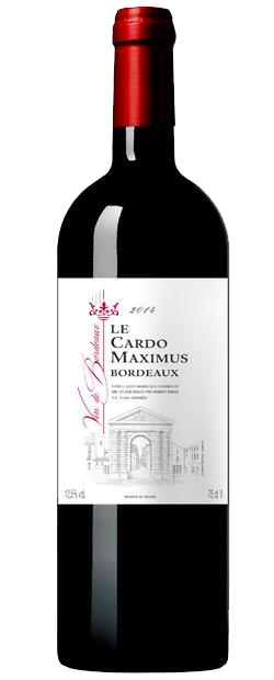 Вино Le Cardo Maximus Rouge, Bordeaux AOC 0.75 л