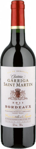 Изображение товара Вино Chateau Garriga Saint Martin, Bordeaux AOC