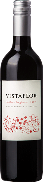 Вино Vistaflor Malbec-Sangiovese 0.75 л