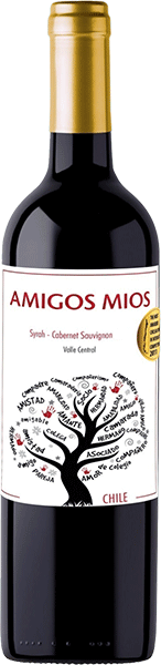 Вино Amigos Mios Syrah- Cabernet Sauvignon 0.75 л