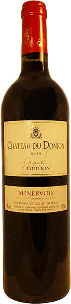 Вино Minervois AOC Chateau du Donjon Tradition 0.75 л