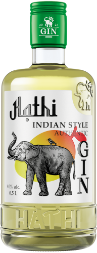 Изображение товара Джин Hathi Mango 0.5 л с выразительным вкусом манго и пряностями