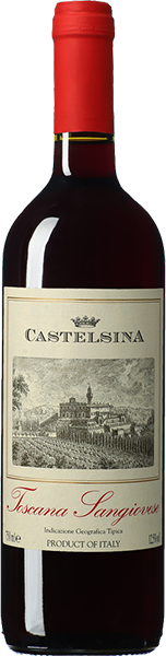 Вино Castelsina, Toscana Sangiovese 0.75 л