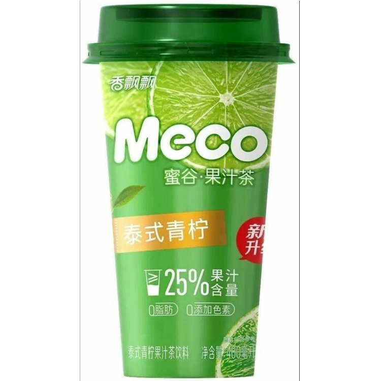 Напиток фруктовый чай со вкусом лимон-лайм MECO