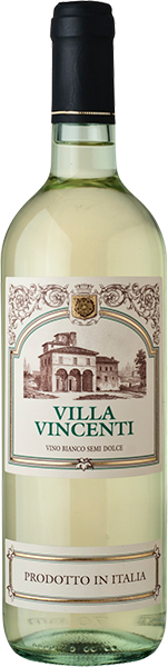 Вино Colli Vicentini, Villa Vincenti Bianco Semi Dolce 0.75 л