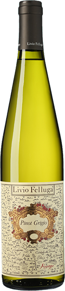 Вино Livio Felluga, Pinot Grigio, Colli Orientali Friuli DOC 0.75 л