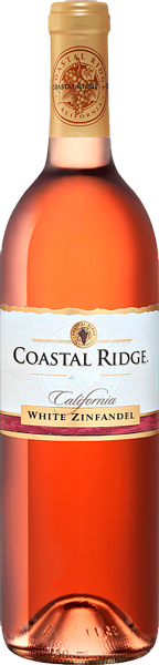 Вино Coastal Ridge White Zinfandel Rose Semi-Sweet 0.75 л