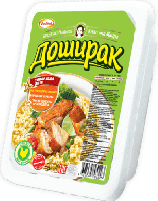 Изображение товара Лапша быстрого приготовления Доширак Куриная 59.99 руб.