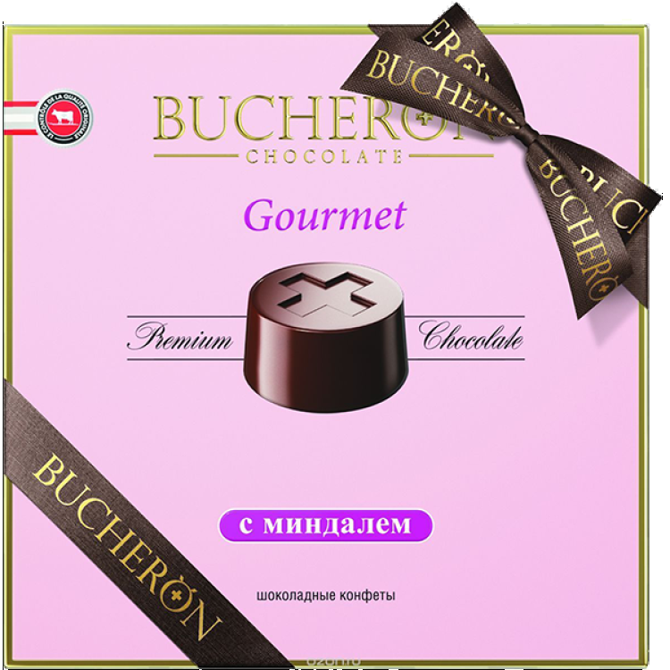 Bucheron Gourmet, конфеты с миндалем, 180г конфеты кобарде мультизлаковые с миндалем шоколатье