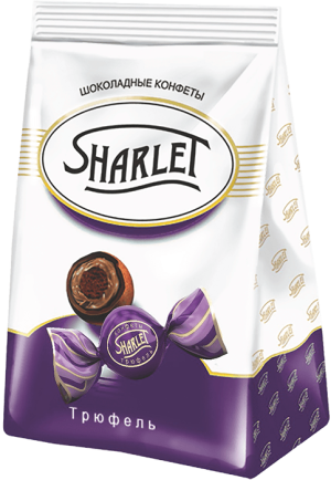 Изображение товара SHARLET Трюфель с комбинированными кремовыми начинками 200гр