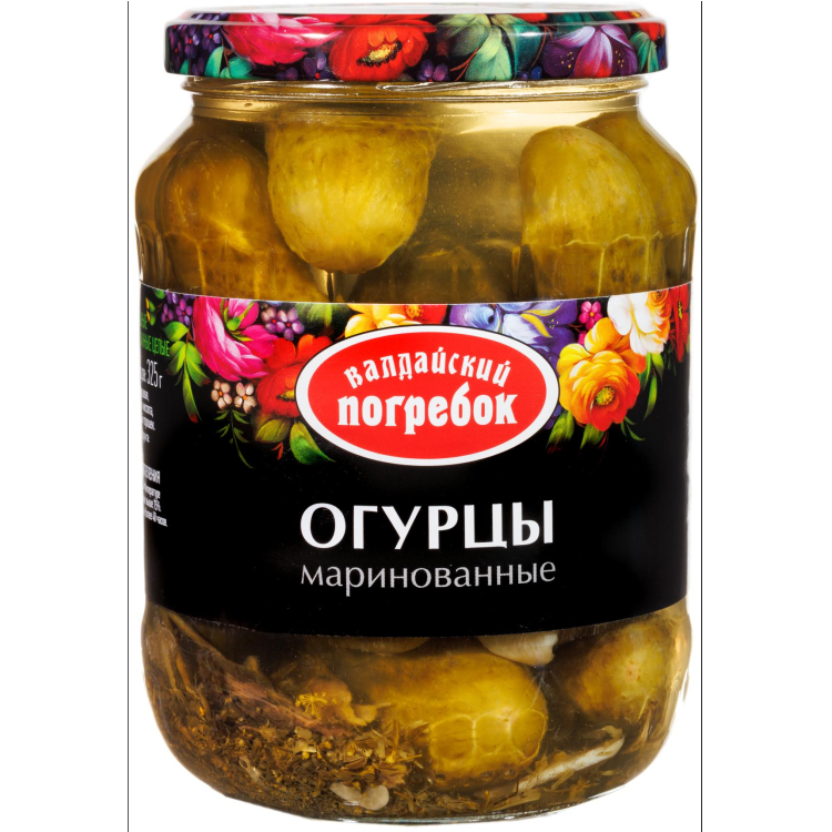 Огурцы маринованные 720 мл