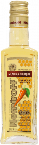 Изображение товара Настойка горькая Nemiroff Украинская медовая с перцем