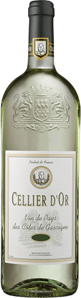 Вино Cellier d'Or Blanc, VdP de Cotes de Gascogne 1 л