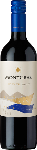 Вино MontGras Estate Merlot Red Dry 0.75 л