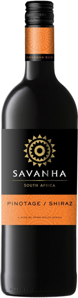 Вино Savanha Pinotage-Shiraz Red Dry 0.75 л