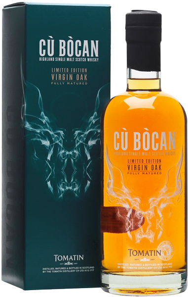 Виски Cu Bocan Virgin Oak, gift box 0.7 л