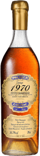 Коньяк Cognac Prunier Vintage Cognacs Vintage 1970 Petite Champagne 0.7 л