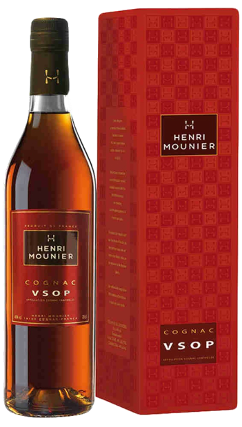 Коньяк Henri Mounier V.S.O.P., в подарочной упаковке 0.7 л