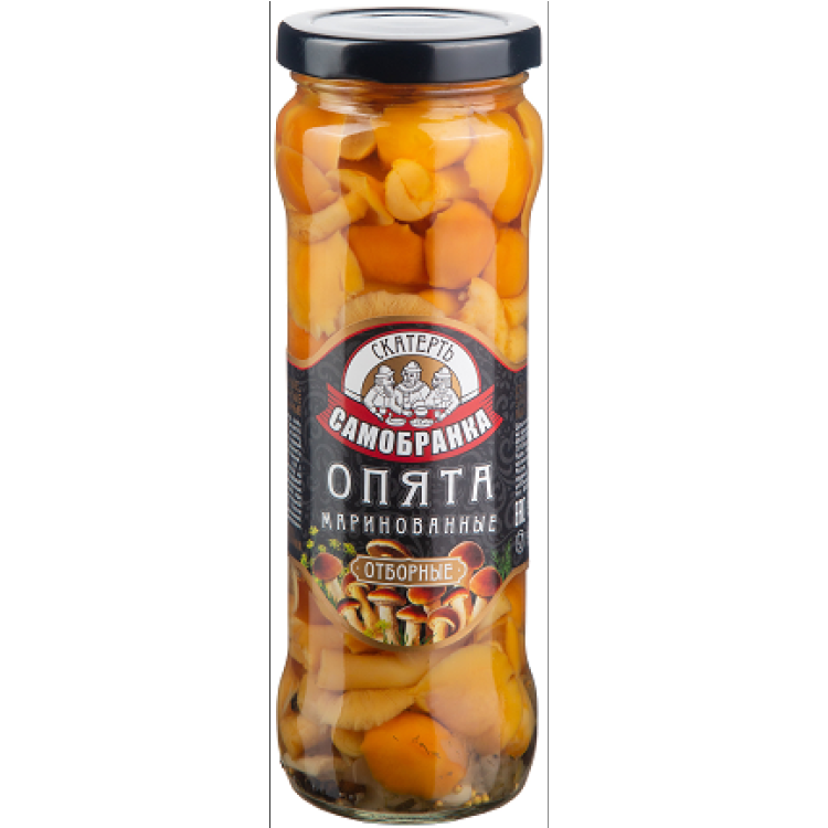 Опята марин отборные Скатерть Самобранка 370мл