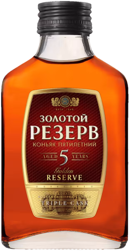 Изображение товара Коньяк Пятилетний Золотой Резерв от завода Бастион